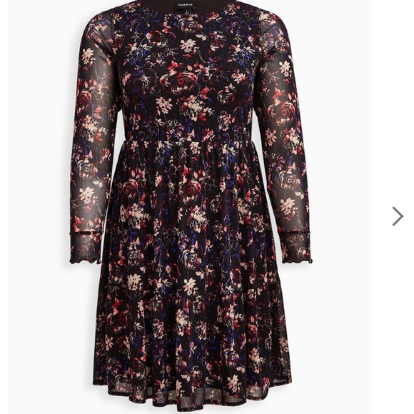 Torrid Ruffled Mini Dress - Picture 9 of 9